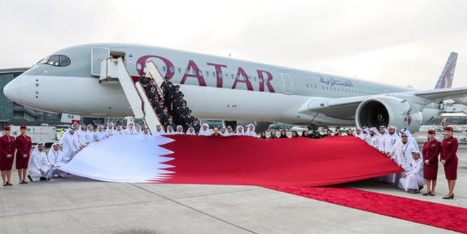 Dünyanın en güçlü uçağı Katar’da