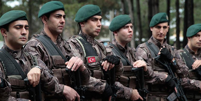 Özel harekat polisleri Afrin’e dualarla uğurlandı