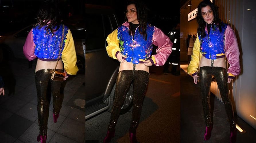 Giydiği transparan kıyafet olay yarattı!