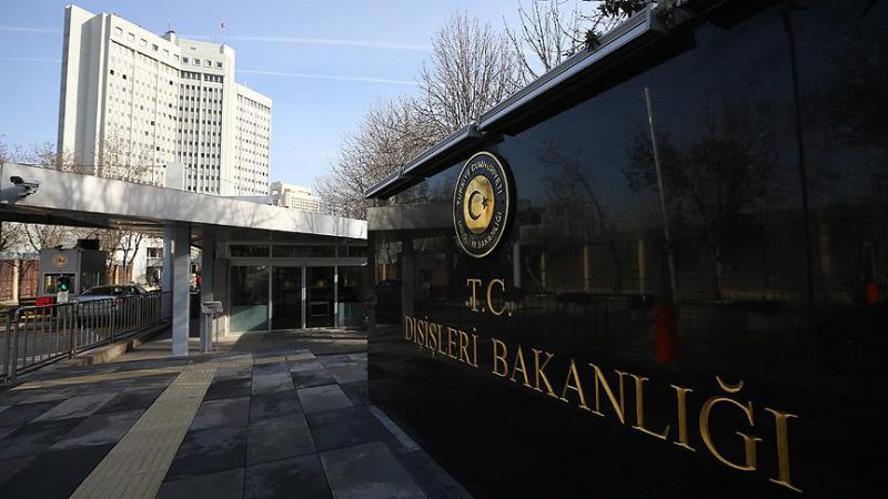 Dışişleri Bakanlığı, ABD'nin Tel Aviv'deki Büyükelçiliğini Kudüs'e taşıyacağı yönündeki açıklamasının