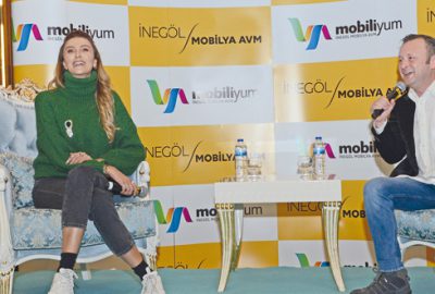 Güzellik sırlarını İnegöl’de verdi