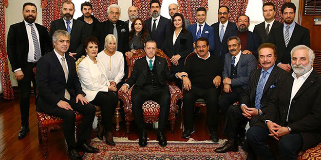 Erdoğan’a ünlü isimlerden doğum günü ziyareti