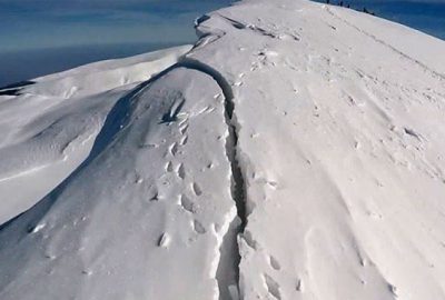 Uludağ’da dağcıların ölümden döndüğü o anlar…