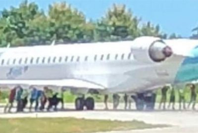 Uçağı vurdurarak çalıştırdılar!