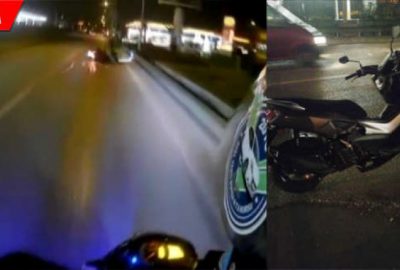 Yola dökülen mazot kazalara neden oldu