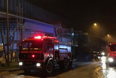 Bursa’da fabrika yangını