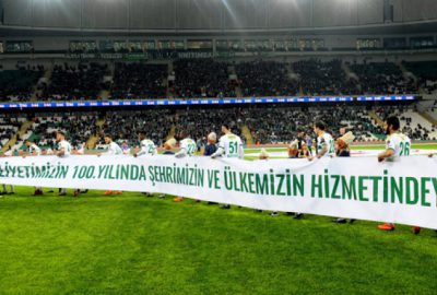 Bursaspor-Kayserispor maçından kareler