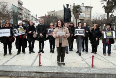 Kadınlardan çocuk istismarına tepki