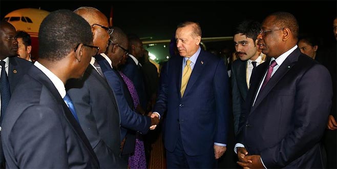 Cumhurbaşkanı Erdoğan Senegal’de