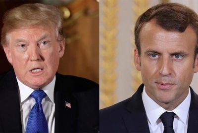Macron ve Trump telefonda Suriye’yi görüştü