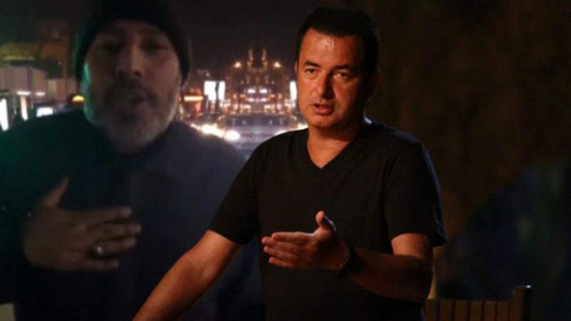 TV 8'in sahibi Acun Ilıcalı'nın önünü kesen bir vatandaş, "Beni