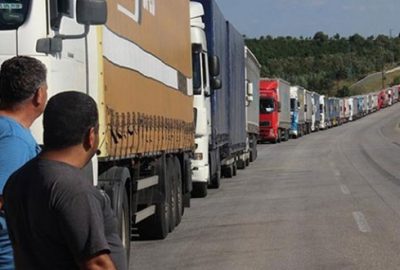 TIR şoförlerinin ‘gümrük’ çilesi
