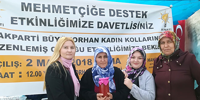 Büyükorhanlı kadınlardan Mehmetçiğe destek