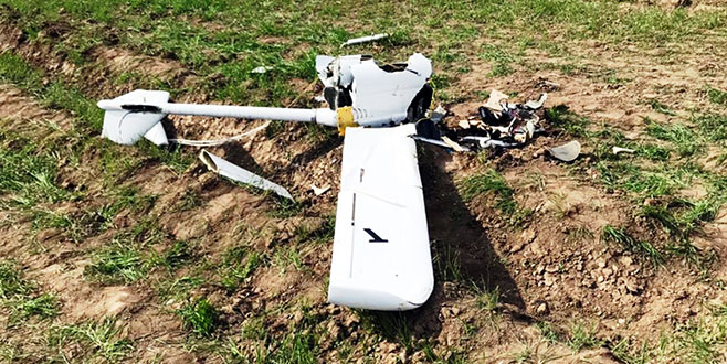Ermenistan’ın insansız hava aracı düşürüldü