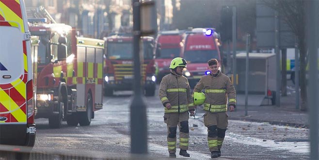 İngiltere’de binada patlama