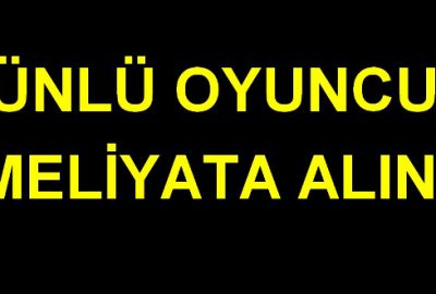 Ünlü oyuncudan kötü haber!