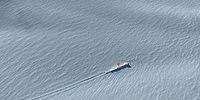 Google Earth’teki gizemli cisim tartışma yarattı