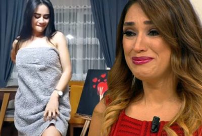 Havluyu indiren gelin adayı, takipçilerini fena kızdırdı