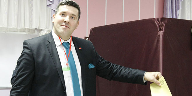 Orhangazili esnafın yeni başkanı Durmuş