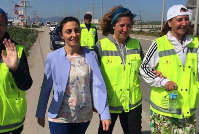 CHP’li Kayışoğlu’ndan, istismar ve şiddete dikkat çekmek için yürüyen kadınlara destek