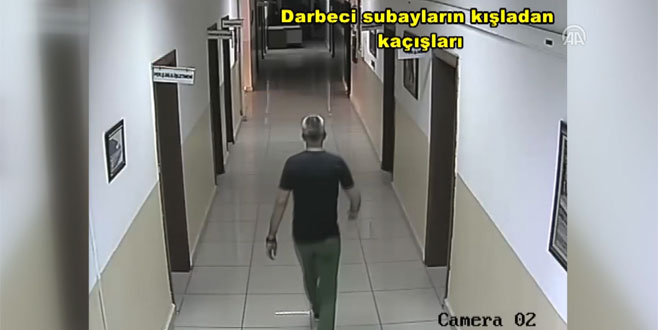 15 Temmuz darbecilerinin Yunanistan’a kaçış görüntüleri