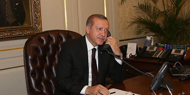 Cumhurbaşkanı Erdoğan’dan telefon diplomasisi