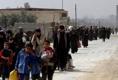 Hem Doğu Guta’dan hem de Afrin’den büyük göç