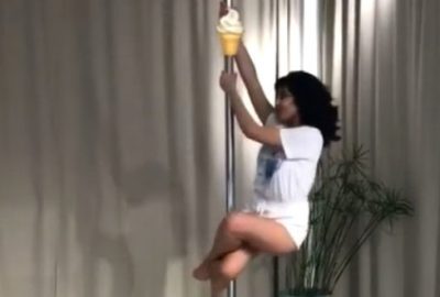 Ekranlardan silinip giden isim, direk dansı videosunu paylaştı