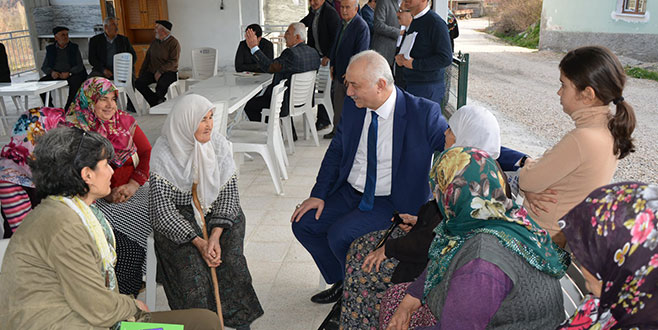 Tatlıoğlu vatandaşla buluştu Tatlıoğlu vatandaşla buluştu