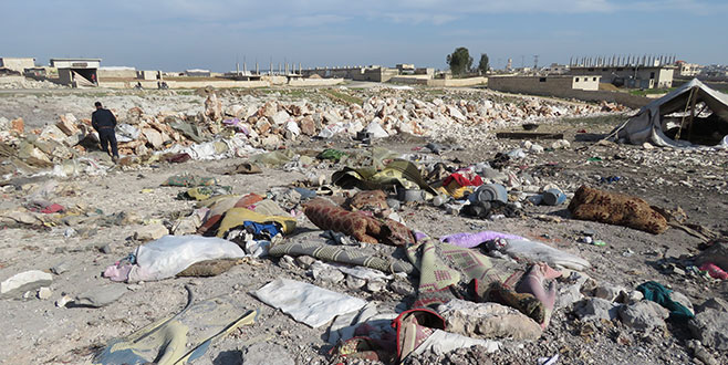 İdlib’de hava saldırısı: 10 ölü