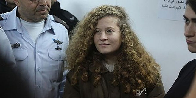 ‘Filistinli Cesur Kız’ Temimi’ye 8 ay hapis cezası