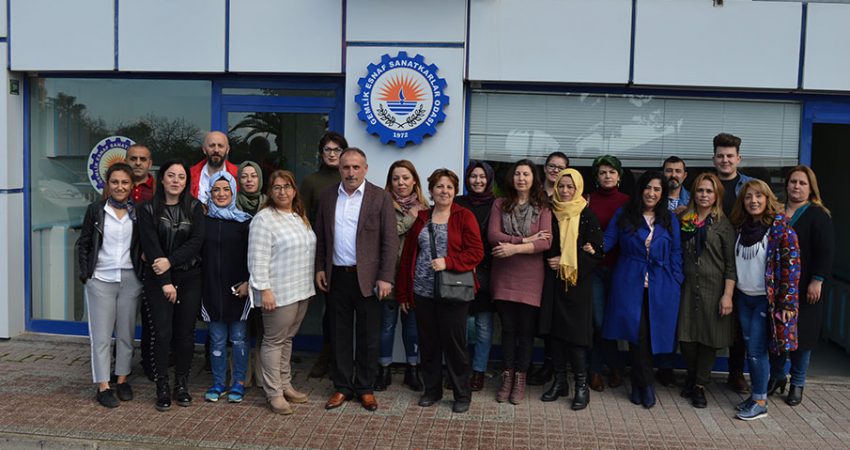 Gemlik Esnaf ve Sanatkârlar Odası Başkanı İsmail Beki, eğitim çalışmalarını