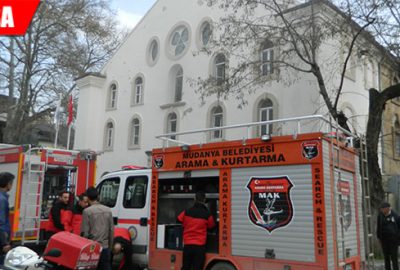 Uğur Mumcu Kültür Merkezi’nde yangın