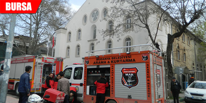 Uğur Mumcu Kültür Merkezi’nde yangın