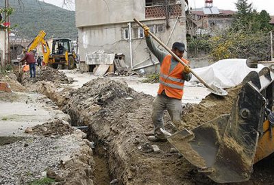 Orhangazi’de beş mahalleye doğalgaz