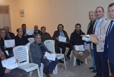 Tavuk yetiştiricilerine eğitim semineri