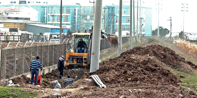 YOSAB’ın enerji hatları yeraltına alınıyor YOSAB’ın enerji hatları yeraltına alınıyor