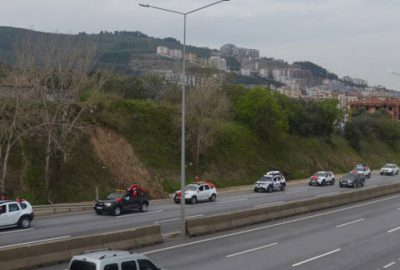 Bursa’da teröre lanet konvoyu