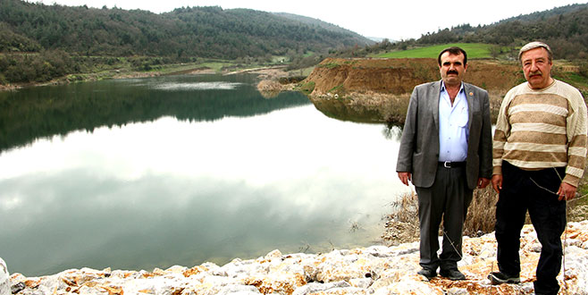 Fethiye göletinden sulama başlıyor