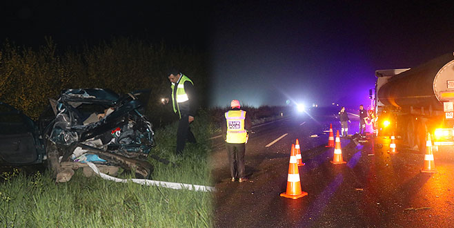 Düğünden dönen aile kaza yaptı: Ölü ve yaralılar var
