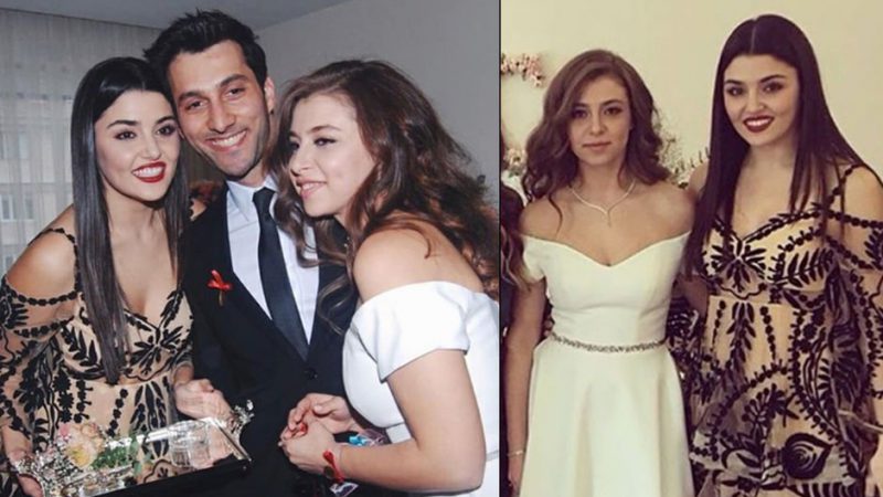 Güzel oyuncu Hande Erçel'in ablası evlilik yolunda ilk adımı attı.