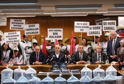 Şeker fabrikaları için çuval çuval imza