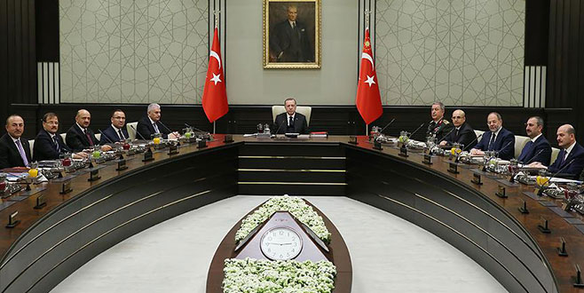 MGK toplantısı sona erdi