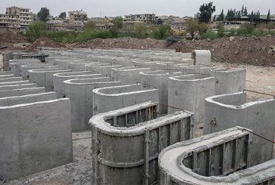 Afrin’de teröristlerin beton fabrikası bulundu