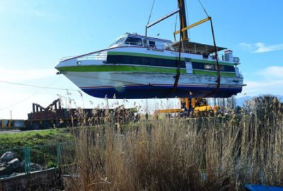 Gölden denize zorlu yoluculuk