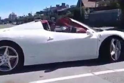 Çiftlik Bank CEO’su Ferrari’si ile gezerken görüntülendi