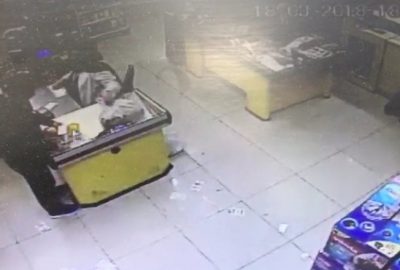 Marketteki hırsızlık böyle görüntülendi