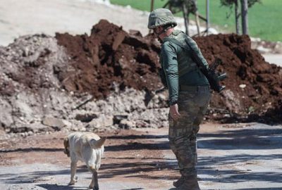 Afrin’de patlayıcıyı ‘Leylak’ buldu ‘METİ’ imha etti