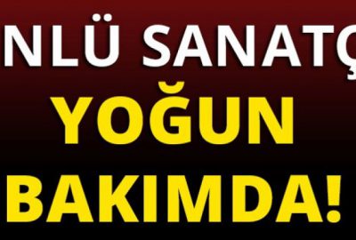 Ünlü sanatçıdan kötü haber!