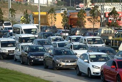 Trafikteki araç sayısı 158 bin arttı